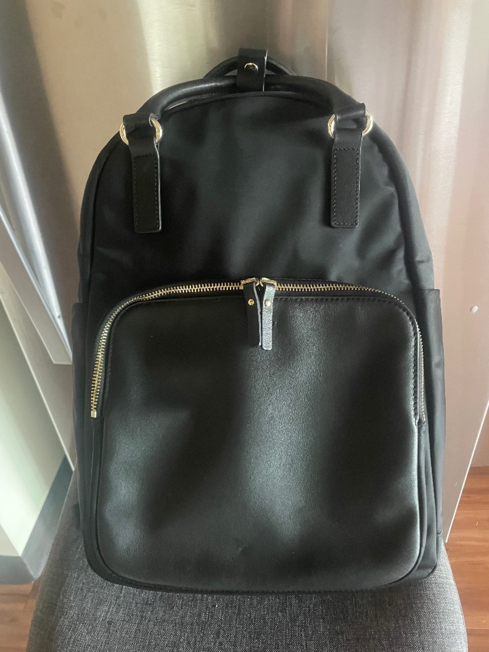 Super Rare Lo & Sons Black Luxury Bag / Backpack - Authentic